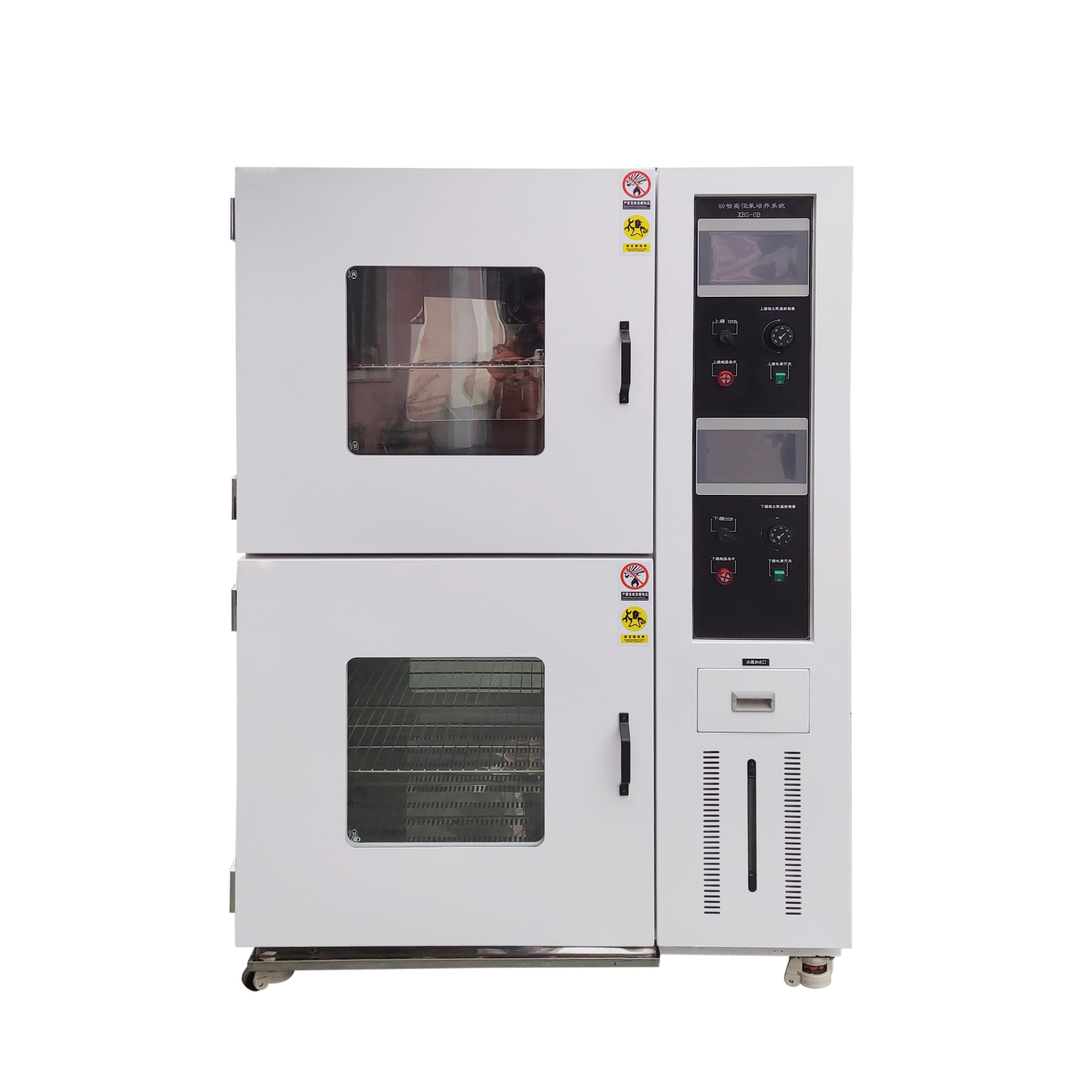 上下雙腔體小白鼠動物高低氧培養(yǎng)系統(tǒng)HSX-150II-XBS